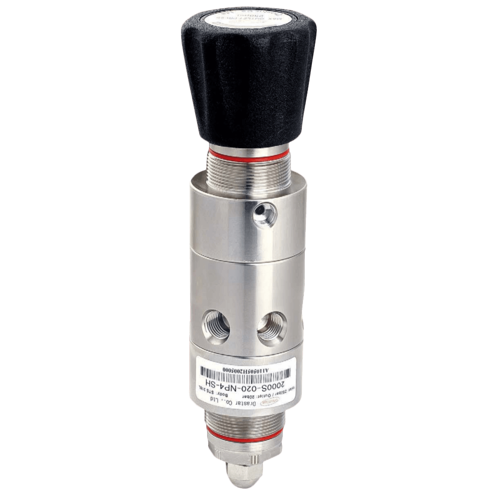 DK-LOK Two Stage Pressure Regulator, 2000 Series